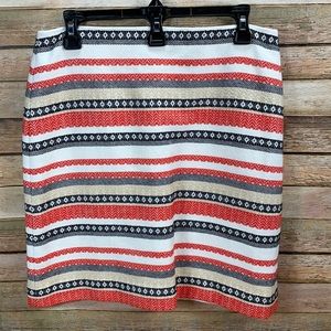 Loft Skirt Size 6 Fully Lined